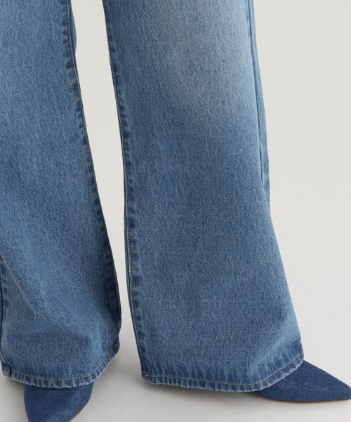 studio CLIP（スタディオクリップ）の「【daily CLIP】ルーズストレートデニム（デニムパンツ・レディース・ブルー/ライトブルー・MEDIUM/LARGE）」の7枚目の写真
