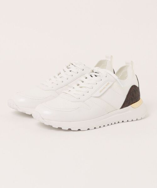 MICHAEL KORS(マイケルコース)の「JESSE ミックスメディア スニーカー(スニーカー・レディース・ホワイト系その他・5.5/6/6.5/7/7.5/8)」の1枚目の写真