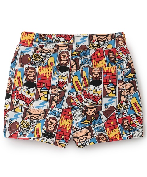XLARGE KIDS（エクストララージキッズ）の「コミックファニーゴリラ ショートパンツ（その他パンツ・キッズ・ブルー/レモンイエロー・140cm/130cm/120cm/110cm/100cm/80ｃｍ/90cm）」の6枚目の写真