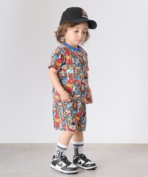 XLARGE KIDS（エクストララージキッズ）の「コミックファニーゴリラ ショートパンツ（その他パンツ・キッズ・ブルー/レモンイエロー・140cm/130cm/120cm/110cm/100cm/80ｃｍ/90cm）」の3枚目の写真