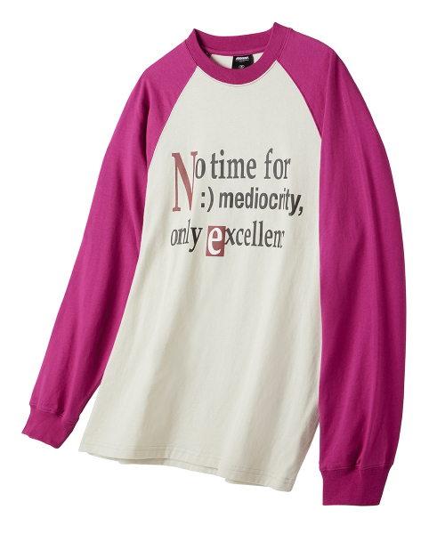 URBANAGE(アーバンエイジ)の「ノータイム ナグラン ロングスリーブ_ピンク(Tシャツ/カットソー・レディース・その他・MEDIUM/LARGE)」の3枚目の写真