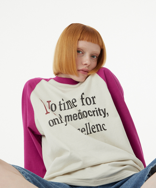 URBANAGE(アーバンエイジ)の「ノータイム ナグラン ロングスリーブ_ピンク(Tシャツ/カットソー・レディース・その他・MEDIUM/LARGE)」の4枚目の写真