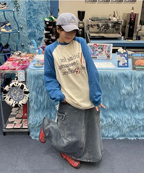 URBANAGE（アーバンエイジ）の「ノータイム ナグラン ロングスリーブ_ピンク（Tシャツ/カットソー・レディース・その他・MEDIUM/LARGE）」の15枚目の写真
