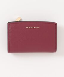 新品 ⭐ MICHAEL KORS マイケルコース 財布 レッド MICHAEL KORS（マイケルコース） 三つ折り財布 レディース レッド