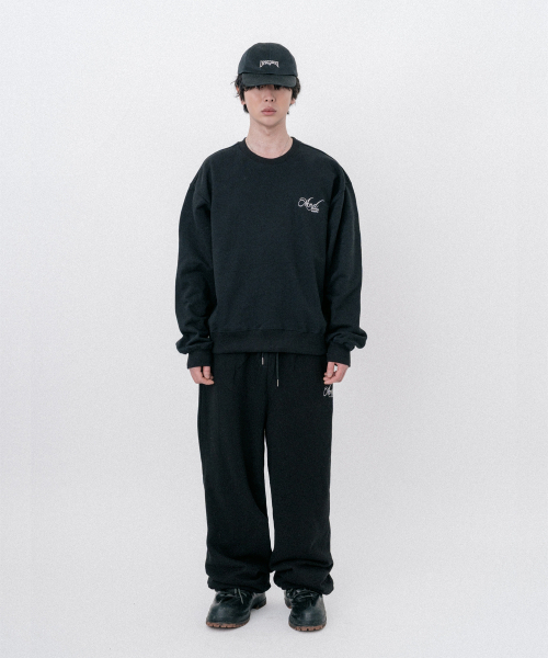 VASTIC（バスティック）の「エンドセットアップスウェットパンツ_ブラック（スウェットパンツ・メンズ・ブラック・MEDIUM/LARGE）」の8枚目の写真