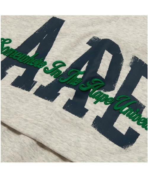 AAPE BY A BATHING APE（エーエイプバイアベイシングエイプ）の「AAPE BASIC SWEAT SHORTS（スウェットパンツ・メンズ・オフホワイト・LARGE/MEDIUM/XX-LARGE/SMALL/X-LARGE）」の4枚目の写真
