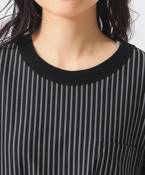 BEAMS BOY（ビームスボーイ）の「カット ツイル マキシ ワンピース（ワンピース・レディース・ブラック/サックスブルー/オリーブ・1/2）」の14枚目の写真