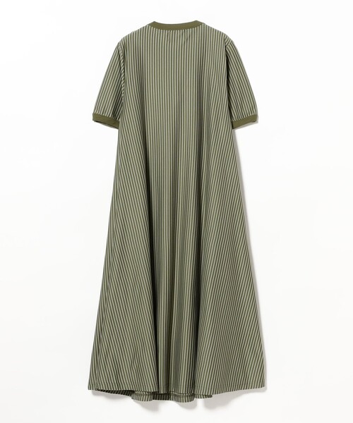 BEAMS BOY（ビームスボーイ）の「カット ツイル マキシ ワンピース（ワンピース・レディース・ブラック/サックスブルー/オリーブ・1/2）」の11枚目の写真
