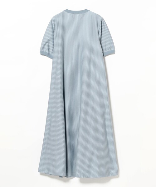 BEAMS BOY（ビームスボーイ）の「カット ツイル マキシ ワンピース（ワンピース・レディース・ブラック/サックスブルー/オリーブ・1/2）」の17枚目の写真
