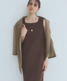 STRAWBERRY-FIELDS（ストロベリーフィールズ）の「シアーリネンライク_7分袖テーラードジャケット（テーラードジャケット）」