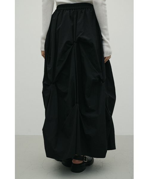 STYLEMIXER(スタイルミキサー)の「ツイストタッキングスカート(スカート・レディース・ブラック/ホワイト・SMALL/MEDIUM)」の17枚目の写真