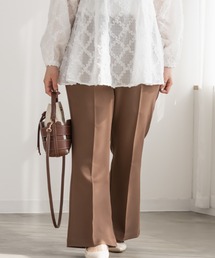 CLETTE（クレット）の「CLETTEオリジナルセンタープレスフレアパンツ（その他パンツ）」