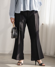 CLETTE（クレット）の「CLETTEオリジナルセンタープレスフレアパンツ（その他パンツ）」
