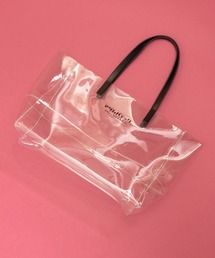 【ADAM PATEK/ アダムパテック 【 BVOROUGH 】CLEAR LEATHER HANDLE PVC TOTE