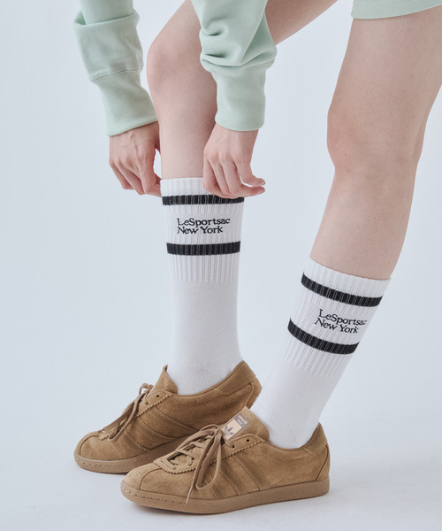 LeSportsac（レスポートサック）の「LeSportsac NY ソックス（その他小物・レディース・ブラック/ブルー/グリーン/ピンク・FREE）」の2枚目の写真