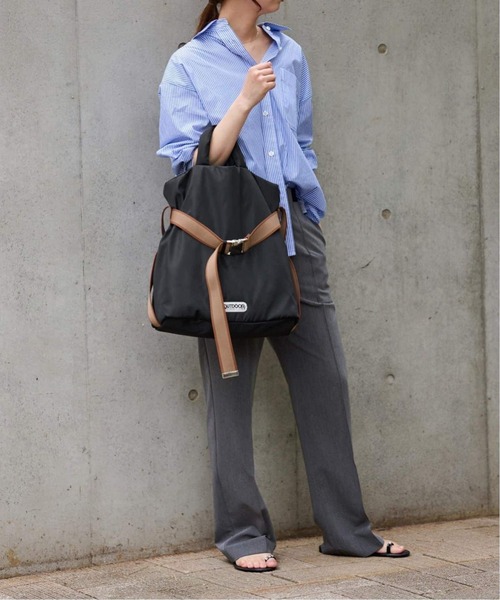 U by SPICK&SPAN(ユーバイスピックアンドスパン)の「《追加》OUTDOOR/アウドア 別注Puilting 2way tote 16(ショルダーバッグ・レディース・ブラック・FREE)」の3枚目の写真