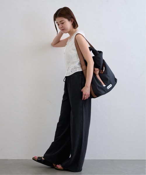 U by SPICK&SPAN(ユーバイスピックアンドスパン)の「《追加》OUTDOOR/アウドア 別注Puilting 2way tote 16(ショルダーバッグ・レディース・ブラック・FREE)」の8枚目の写真