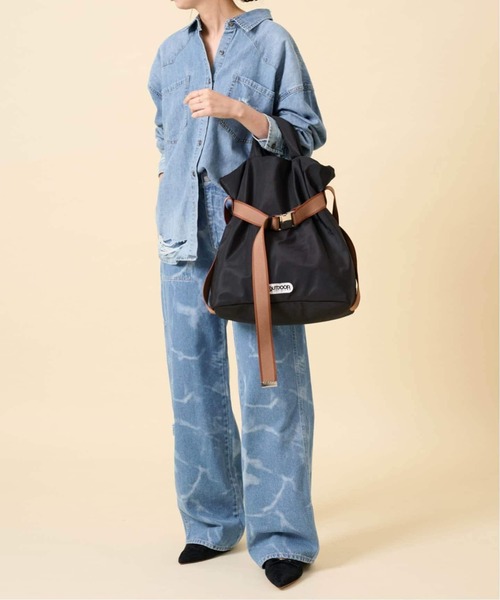U by SPICK&SPAN(ユーバイスピックアンドスパン)の「《追加》OUTDOOR/アウドア 別注Puilting 2way tote 16(ショルダーバッグ・レディース・ブラック・FREE)」の16枚目の写真