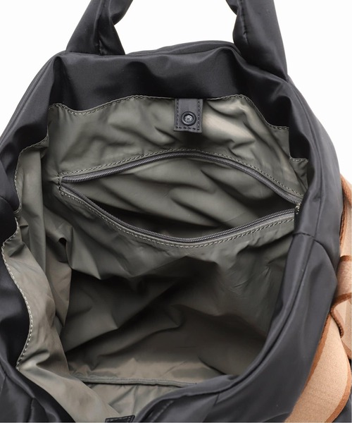 U by SPICK&SPAN(ユーバイスピックアンドスパン)の「《追加》OUTDOOR/アウドア 別注Puilting 2way tote 16(ショルダーバッグ・レディース・ブラック・FREE)」の22枚目の写真