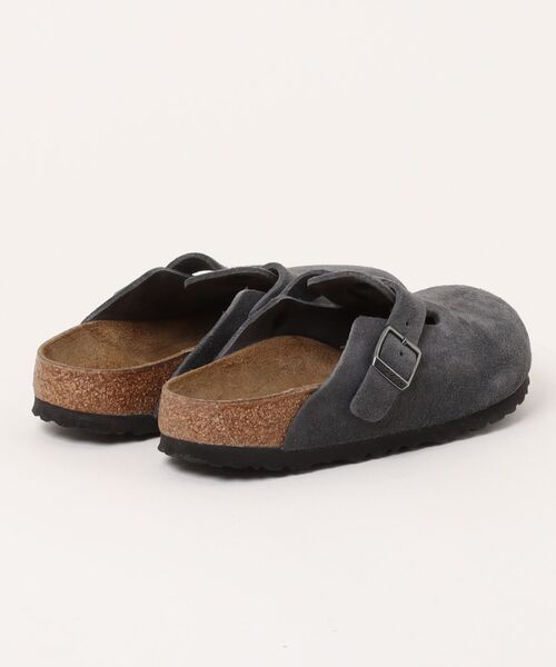 BIRKENSTOCK(ビルケンシュトック)の「ビルケンシュトック 1031678 BOSTON LEVE Charcoal 【Narrow幅】/ ボストンチャコールスエード(サンダル・レディース・チャコールグレー・41/42/36/40/38/39/37/43/35/44)」の2枚目の写真