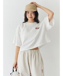 エンブロイダリーダメージロゴTee