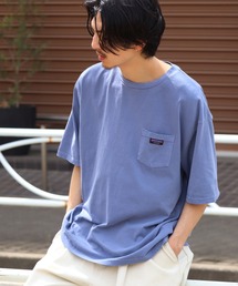 【GERRY/ジェリー】胸ポケット ワンポイント ピグメント半袖Tシャツ