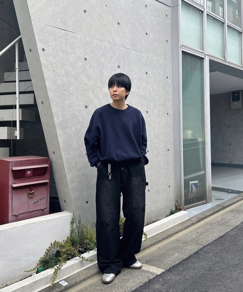 MandO（エムオー）（エムオー）の「ヴィンテージベイカーバギーダブルニーペインターパンツ（その他パンツ・メンズ・ベージュ/ブラック・LARGE/MEDIUM/SMALL）」の16枚目の写真