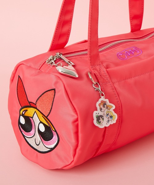 SAC'S BARJean（サックスバージーン）の「【The Powerpuff Girls/パワーパフガールズ】 ロールボストンバッグ（ボストンバッグ・レディース・ピンク/ブルー/グリーン・FREE）」の7枚目の写真