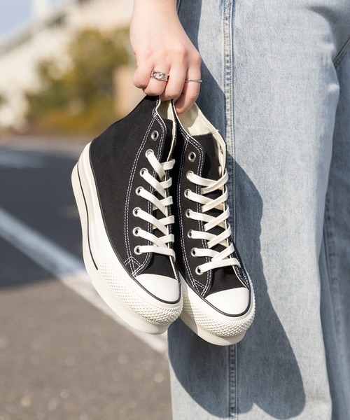 CONVERSE（コンバース）の「CONVERSE コンバース ALL STAR LIFTED HI オールスター リフテッド ハイカット 厚底 スニーカー（スニーカー・レディース・ブラック・22.0cm/22.5cm/23.0cm/23.5cm/24.0cm/24.5cm/25.0cm/25.5cm/26.0cm）」の20枚目の写真
