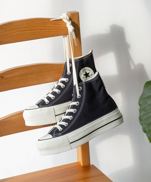 CONVERSE（コンバース）の「CONVERSE コンバース ALL STAR LIFTED HI オールスター リフテッド ハイカット 厚底 スニーカー（スニーカー・レディース・ブラック・22.0cm/22.5cm/23.0cm/23.5cm/24.0cm/24.5cm/25.0cm/25.5cm/26.0cm）」の22枚目の写真