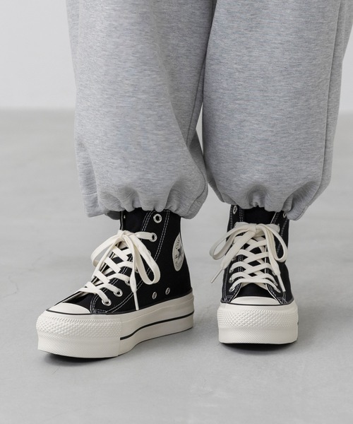 CONVERSE（コンバース）の「CONVERSE コンバース ALL STAR LIFTED HI オールスター リフテッド ハイカット 厚底 スニーカー（スニーカー・レディース・ブラック・22.0cm/22.5cm/23.0cm/23.5cm/24.0cm/24.5cm/25.0cm/25.5cm/26.0cm）」の5枚目の写真