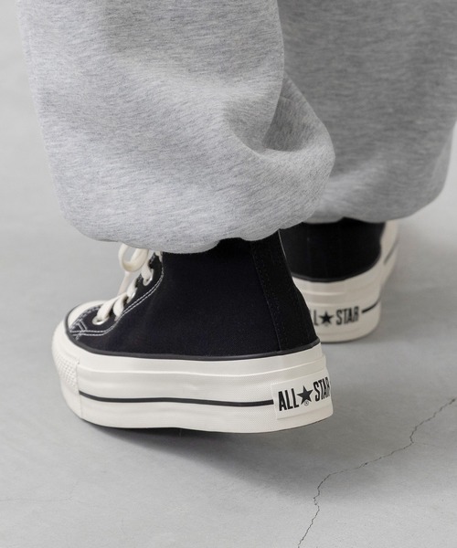 CONVERSE（コンバース）の「CONVERSE コンバース ALL STAR LIFTED HI オールスター リフテッド ハイカット 厚底 スニーカー（スニーカー・レディース・ブラック・22.0cm/22.5cm/23.0cm/23.5cm/24.0cm/24.5cm/25.0cm/25.5cm/26.0cm）」の8枚目の写真
