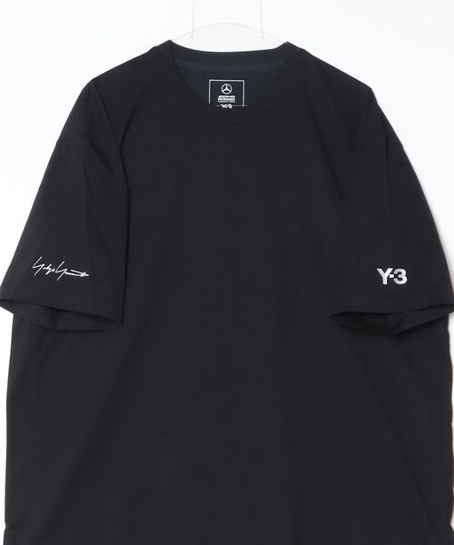 Y-3(ワイスリー)の「Y-3 MERCEDES - AMG PETRONAS FORMULA 1 TEAM CHAOS LOGO SHORT SLEEVE TEE(Tシャツ/カットソー・メンズ・ブラック・X-SMALL/SMALL/MEDIUM/LARGE/X-LARGE/XX-LARGE/XX-SMALL)」の12枚目の写真