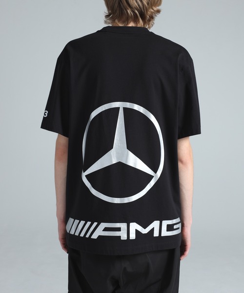 Y-3(ワイスリー)の「Y-3 MERCEDES - AMG PETRONAS FORMULA 1 TEAM CHAOS LOGO SHORT SLEEVE TEE(Tシャツ/カットソー・メンズ・ブラック・X-SMALL/SMALL/MEDIUM/LARGE/X-LARGE/XX-LARGE/XX-SMALL)」の7枚目の写真