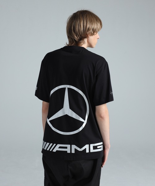 Y-3(ワイスリー)の「Y-3 MERCEDES - AMG PETRONAS FORMULA 1 TEAM CHAOS LOGO SHORT SLEEVE TEE(Tシャツ/カットソー・メンズ・ブラック・X-SMALL/SMALL/MEDIUM/LARGE/X-LARGE/XX-LARGE/XX-SMALL)」の6枚目の写真