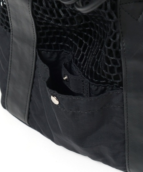 LAKOLE（ラコレ）の「メッシュコンビ巾着ショルダーバッグ / 633917（ショルダーバッグ・レディース・ブラック/ブラウン/ベージュ・FREE）」の13枚目の写真