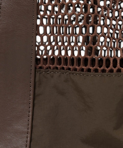 LAKOLE（ラコレ）の「メッシュコンビ巾着ショルダーバッグ / 633917（ショルダーバッグ・レディース・ブラック/ブラウン/ベージュ・FREE）」の17枚目の写真