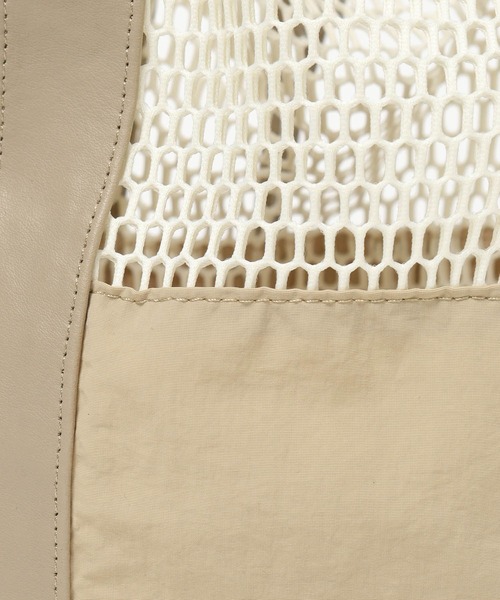 LAKOLE（ラコレ）の「メッシュコンビ巾着ショルダーバッグ / 633917（ショルダーバッグ・レディース・ブラック/ブラウン/ベージュ・FREE）」の18枚目の写真