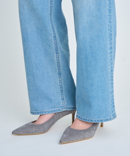 YANUK（ヤヌーク）の「Really Light ストレート"LILITH"（デニムパンツ・レディース・サックスブルー・27inch/26inch/24inch/23inch/22inch/21inch/25inch）」の13枚目の写真