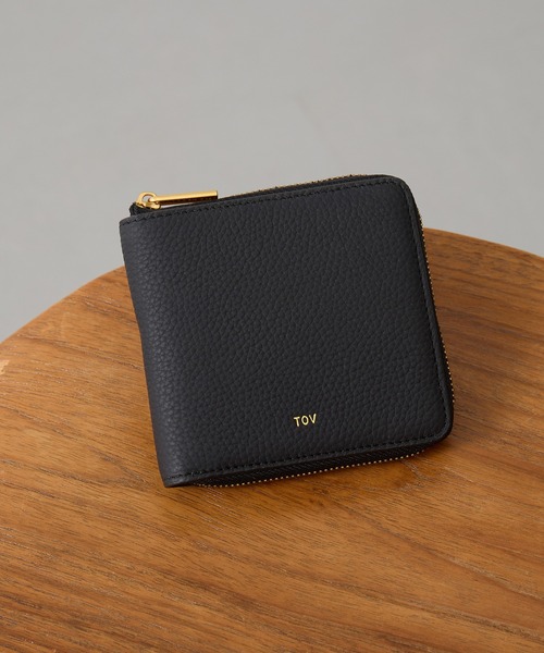 TOV】26AW新作 GRAIN LEATHER SQUARE WALLET / T26W01W627（財布
