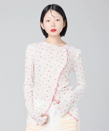 littlesunnybite/リトルサニーバイト/floral tulle top