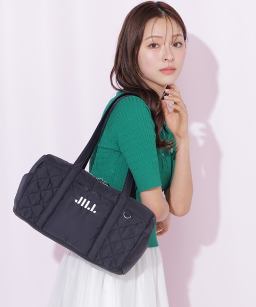 JILL by JILL STUART(ジルバイジルスチュアート)の「キルティングボストン(ボストンバッグ・レディース・ブラック/ホワイト/ピンク・FREE)」の10枚目の写真