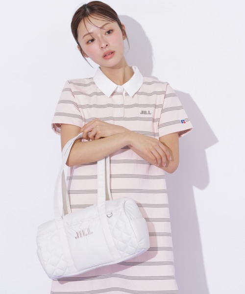JILL by JILL STUART(ジルバイジルスチュアート)の「キルティングボストン(ボストンバッグ・レディース・ブラック/ホワイト/ピンク・FREE)」の15枚目の写真