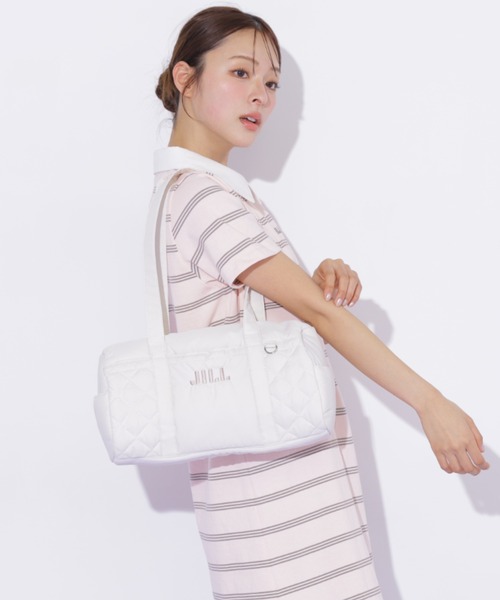 JILL by JILL STUART(ジルバイジルスチュアート)の「キルティングボストン(ボストンバッグ・レディース・ブラック/ホワイト/ピンク・FREE)」の18枚目の写真