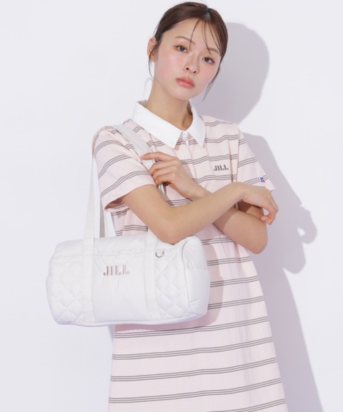 JILL by JILL STUART(ジルバイジルスチュアート)の「キルティングボストン(ボストンバッグ・レディース・ブラック/ホワイト/ピンク・FREE)」の16枚目の写真