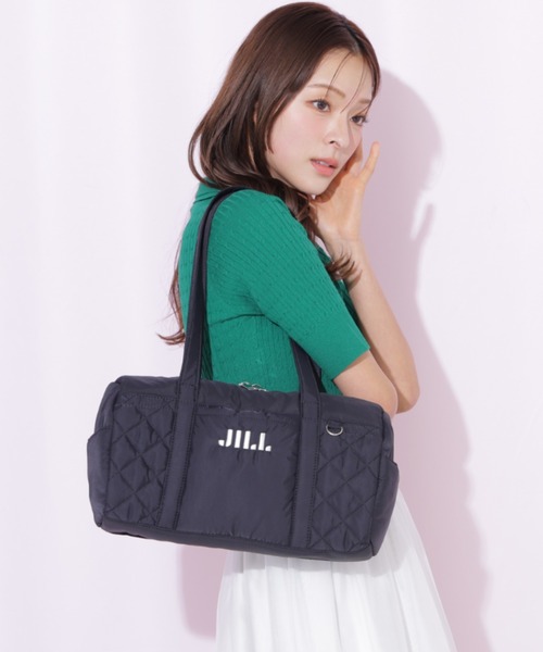 JILL by JILL STUART(ジルバイジルスチュアート)の「キルティングボストン(ボストンバッグ・レディース・ブラック/ホワイト/ピンク・FREE)」の8枚目の写真