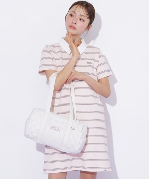 JILL by JILL STUART(ジルバイジルスチュアート)の「キルティングボストン(ボストンバッグ・レディース・ブラック/ホワイト/ピンク・FREE)」の13枚目の写真