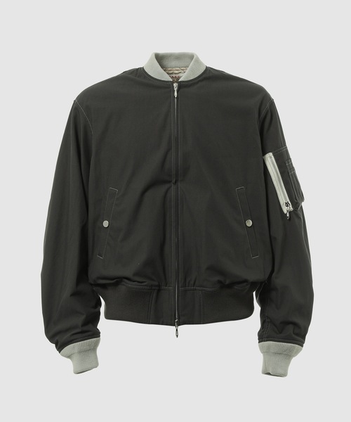 MASU(エムエーエスユー)の「BOMBER JACKET(その他アウター・メンズ・チャコール/ミント・44/46)」の1枚目の写真