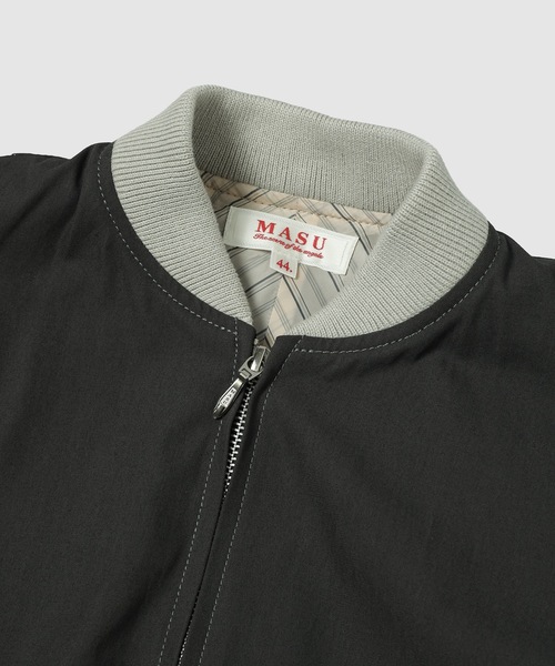 MASU(エムエーエスユー)の「BOMBER JACKET(その他アウター・メンズ・チャコール/ミント・44/46)」の4枚目の写真