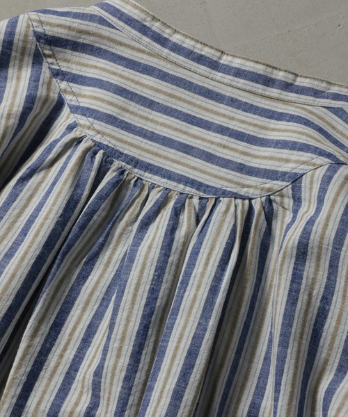 soulberry(ソウルベリー)の「あまからレシピのブラウス(シャツ/ブラウス・レディース・ネイビー・L/M/5L/4L/3L/LL)」の8枚目の写真